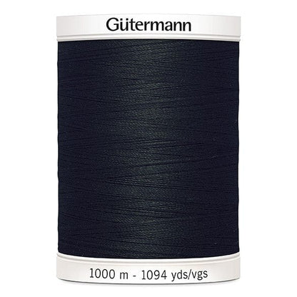 Gutermann Threads Gutermann Sew All Thread 1000M Colour 000 (Black)  - The Sewing Studio