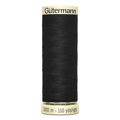 Gutermann Threads Gutermann Sew All Thread 100M Colour 000 (Black)  - The Sewing Studio