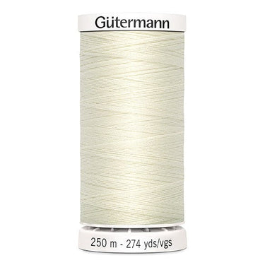 Gutermann Threads Gutermann Sew All Thread 250M Colour 1  - The Sewing Studio for sale UK - The Sewing Studio