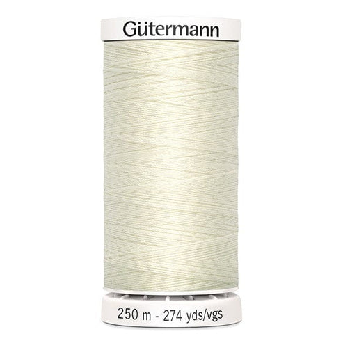 Gutermann Threads Gutermann Sew All Thread 250M Colour 1  - The Sewing Studio