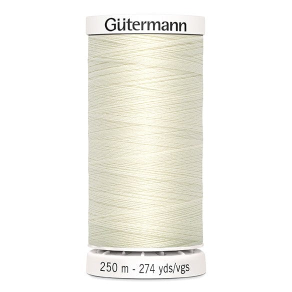 Gutermann Threads Gutermann Sew All Thread 250M Colour 1  - The Sewing Studio