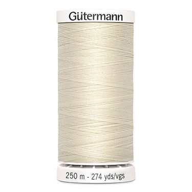 Gutermann Threads Gutermann Sew All Thread 250M Colour 802  - The Sewing Studio for sale UK - The Sewing Studio