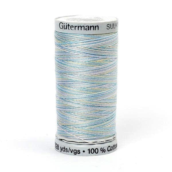 Gutermann Threads Gutermann Sulky Variegated Cotton Thread 30 300M Colour 4069  - The Sewing Studio