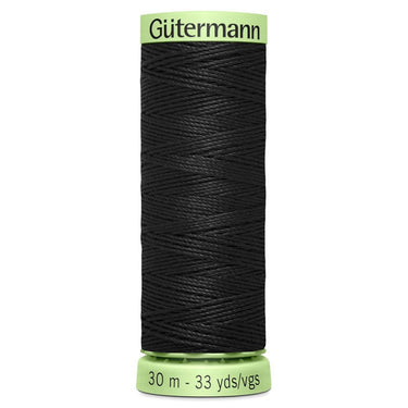 Gutermann Threads Gutermann Top Stitch Thread 30M Colour 000 (Black)  - The Sewing Studio for sale UK - The Sewing Studio