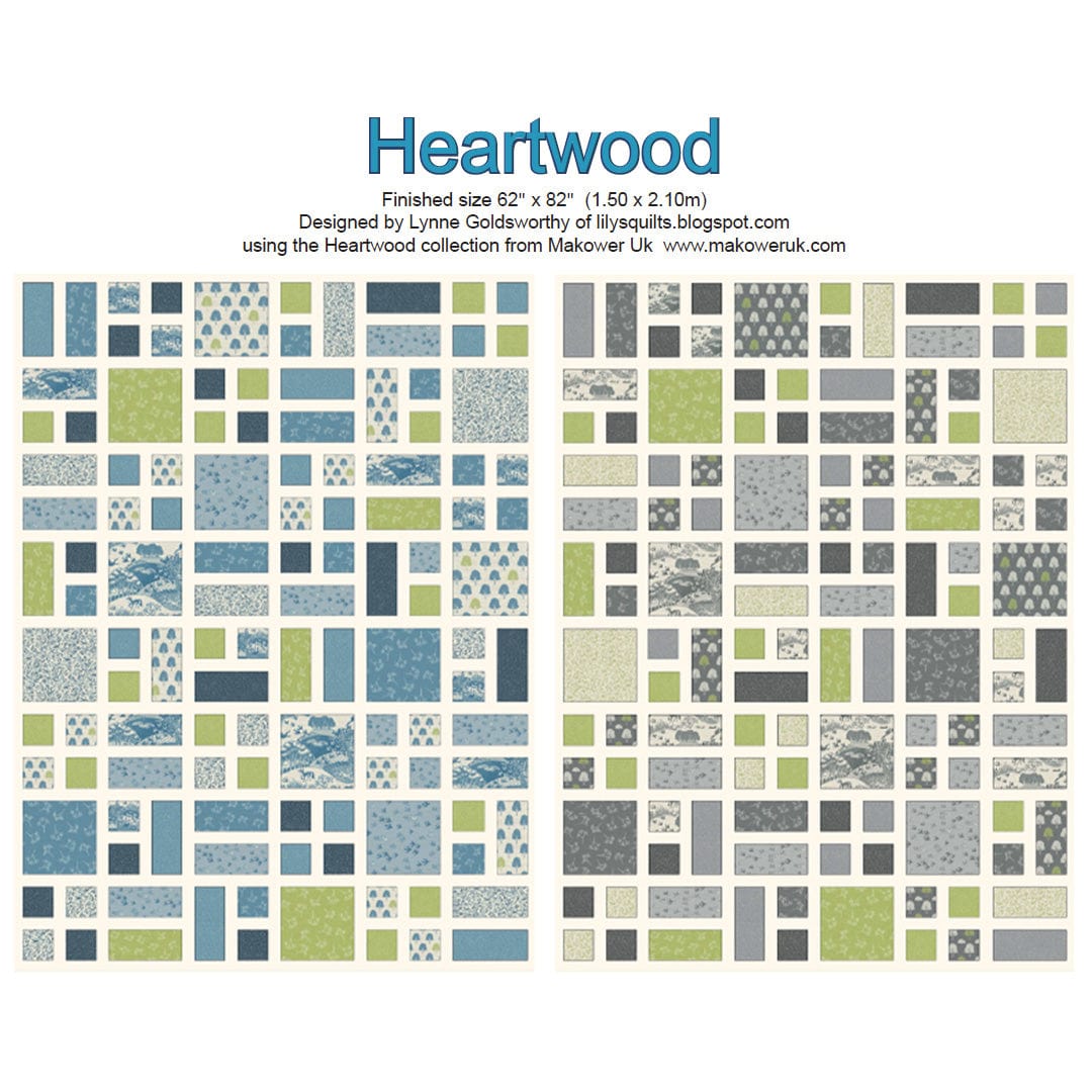 Free Pattern: Heartwood Quilt