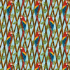 Henry Glass Fabric Birds in Paradise 4706-290