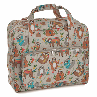 HobbyGift Bags Sewing Machine Bag Matt PVC Sloth  - The Sewing Studio for sale UK - The Sewing Studio