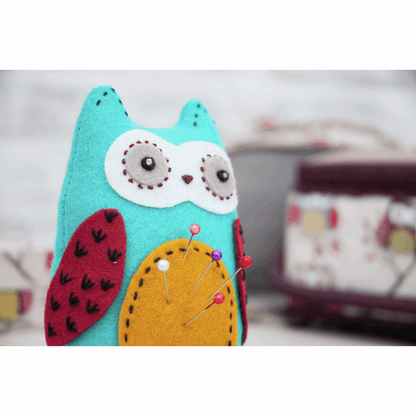 HobbyGift Craft Accessories Owl Pincushion  - The Sewing Studio