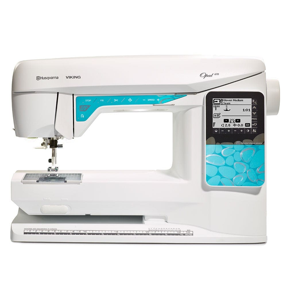 Husqvarna Sewing Machines Husqvarna Opal 670 Sewing Machine  - The Sewing Studio