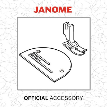 Janome Straight Stitch Foot (With Needle Plate For Fine Fabrics) 767405018