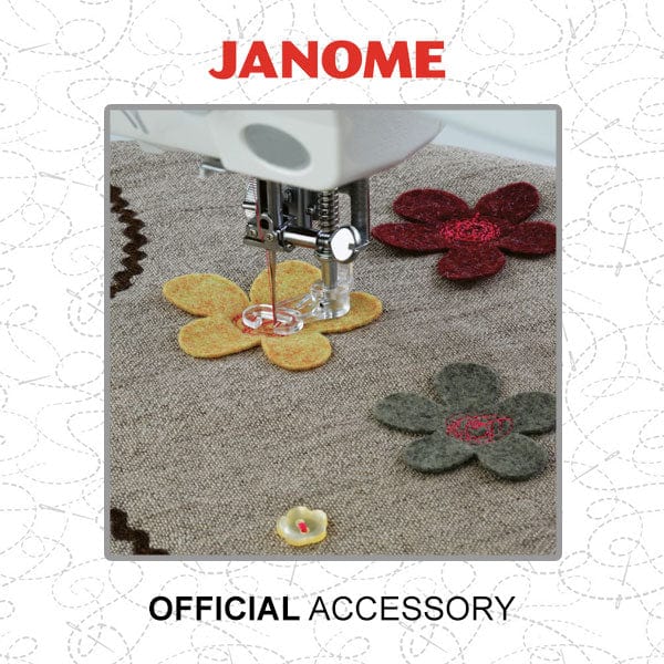Janome Darning Foot With Darning Plate Type 2 Screw On / Heavy Duty 767827009
