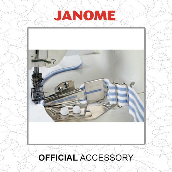 Janome Tape Binder Attachment With Foot & Base Plate (Narrow 32 To 8mm) 795838103
