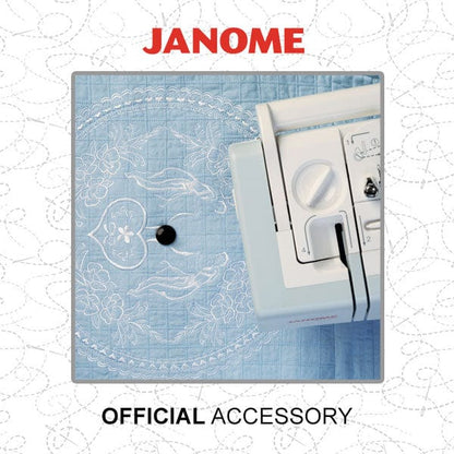 Janome Sewing Machine Accessories Janome Circular Attachment For Models With Oblong Shaped Hook Cover ‚Äì 2 Lugs 202106009  - The Sewing Studio