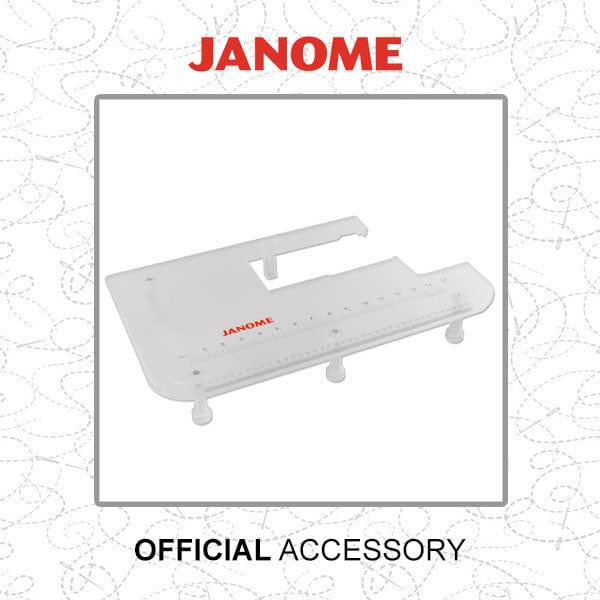 Janome Sewing Machine Accessories Janome Extension Table Extra Wide 12x19.5 Inch 861401215  - The Sewing Studio