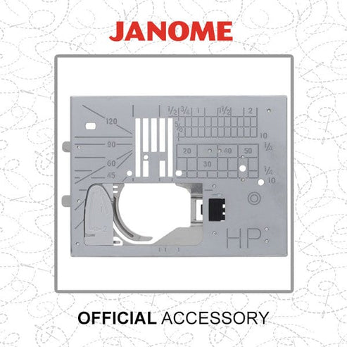 Janome Sewing Machine Accessories Janome Needle Plate (Professional Grade Hp) 865805008  - The Sewing Studio