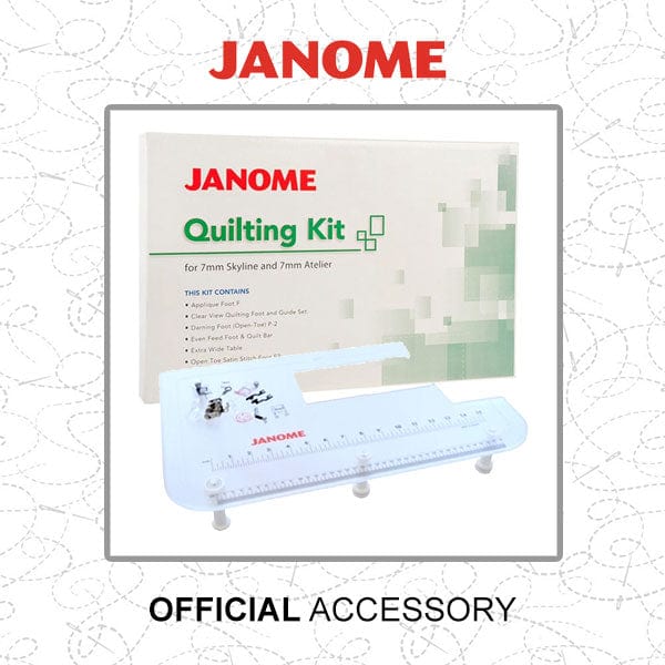 Janome Sewing Machine Accessories Janome Quilting Kit JQ8  - The Sewing Studio