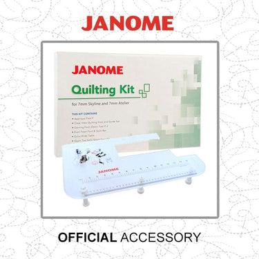 Janome Sewing Machine Accessories Janome Quilting Kit JQ8  - The Sewing Studio for sale UK - The Sewing Studio