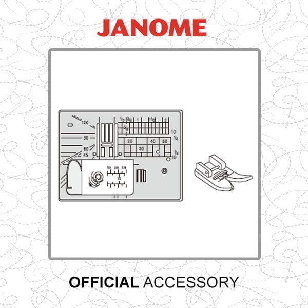 Janome Sewing Machine Accessories Janome Ultra Guide Teflon Foot 200141000  - The Sewing Studio