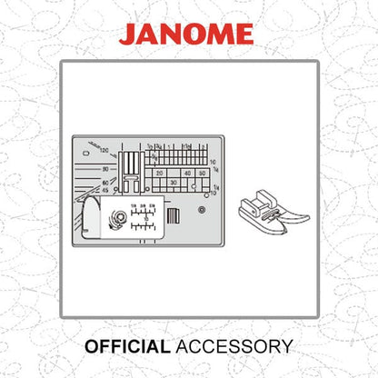 Janome Sewing Machine Accessories Janome Ultra Guide Teflon Foot 200141000  - The Sewing Studio