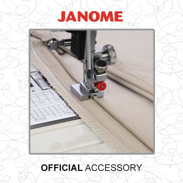 Janome Sewing Machine Accessories Janome Zipper Foot Concealed 200333001  - The Sewing Studio