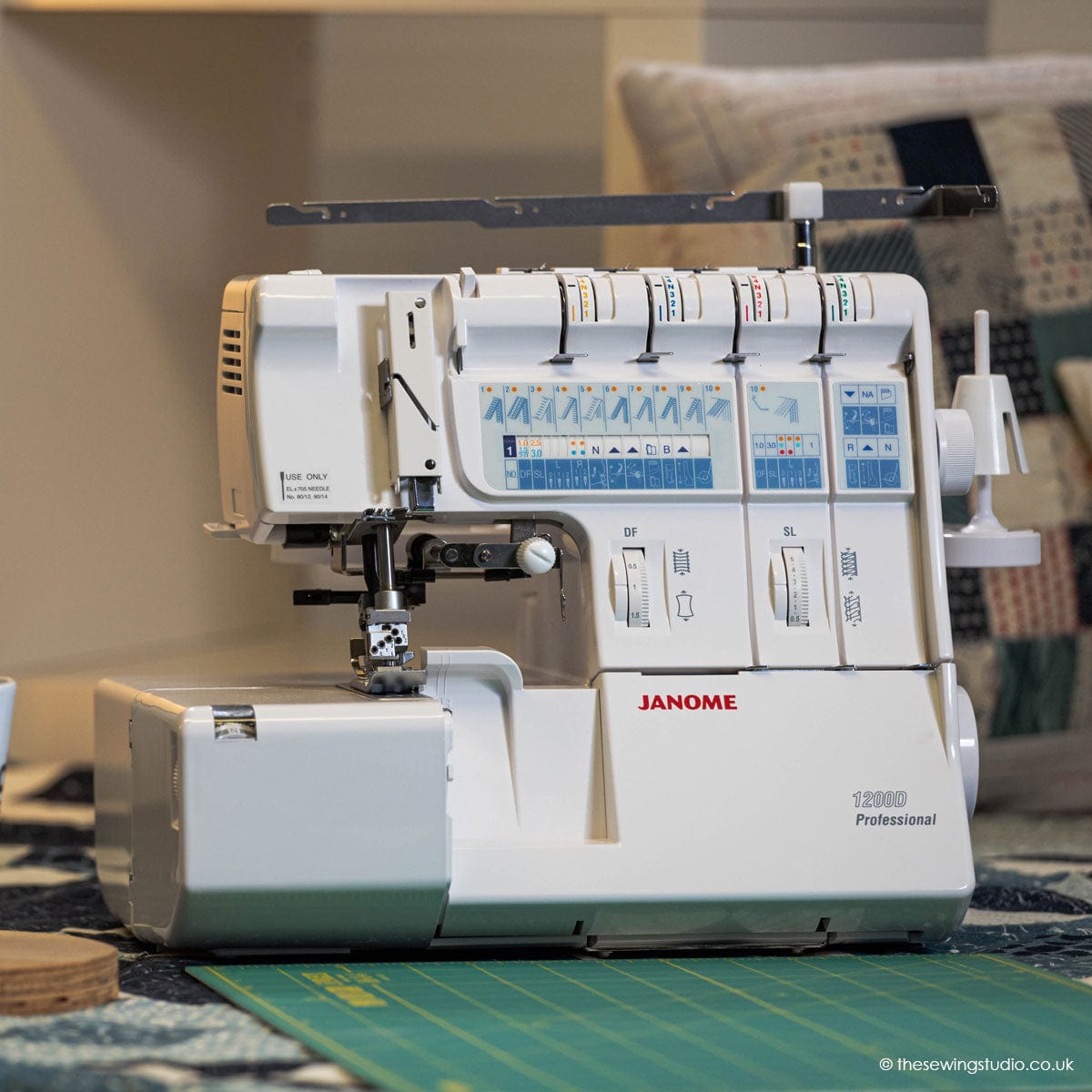 Janome Sewing Machines Janome 1200D Overlocker & Coverstitch Machine  - The Sewing Studio