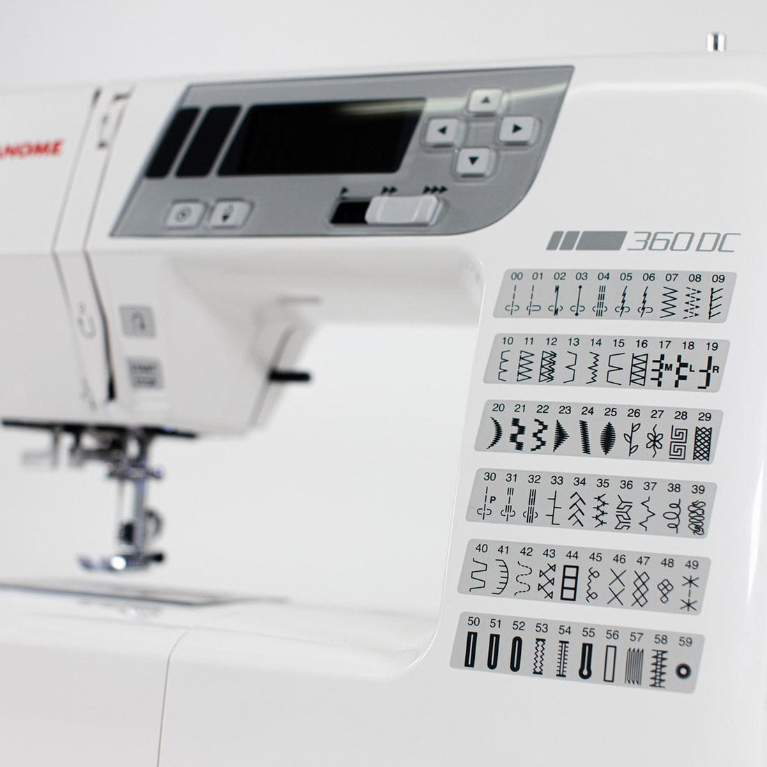 Janome Sewing Machines Janome 360DC Sewing Machine  - The Sewing Studio