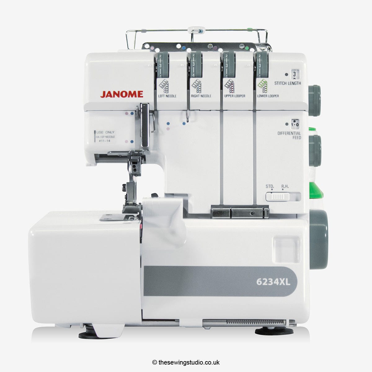 Janome Sewing Machines Janome 6234XL Overlocker  - The Sewing Studio