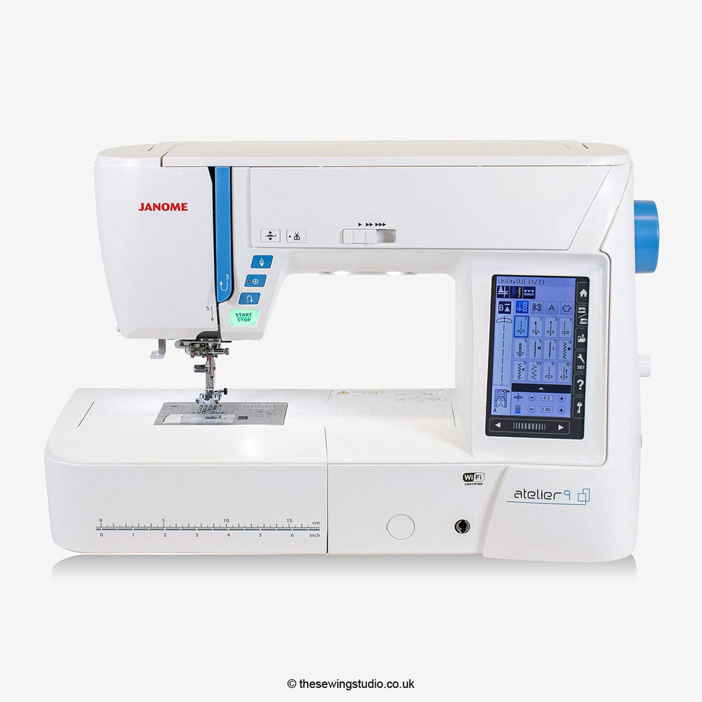 Janome Sewing Machines Janome Atelier 9 Sewing and Embroidery Machine  - The Sewing Studio