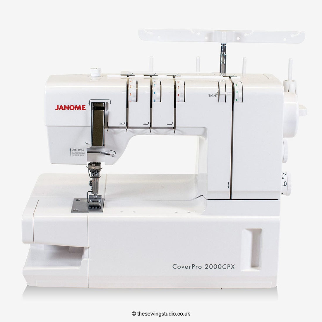 Janome Sewing Machines Janome CoverPro 2000CPX Coverstitch Machine + FREE Accessory Kit (worth £90)  - The Sewing Studio