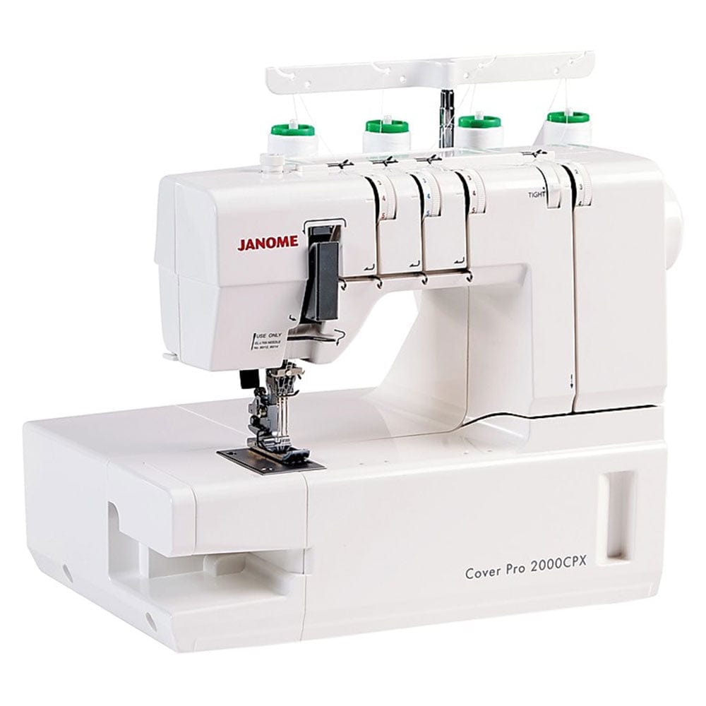 Janome Sewing Machines Janome CoverPro 2000CPX Coverstitch Machine + FREE Accessory Kit (worth £90)  - The Sewing Studio