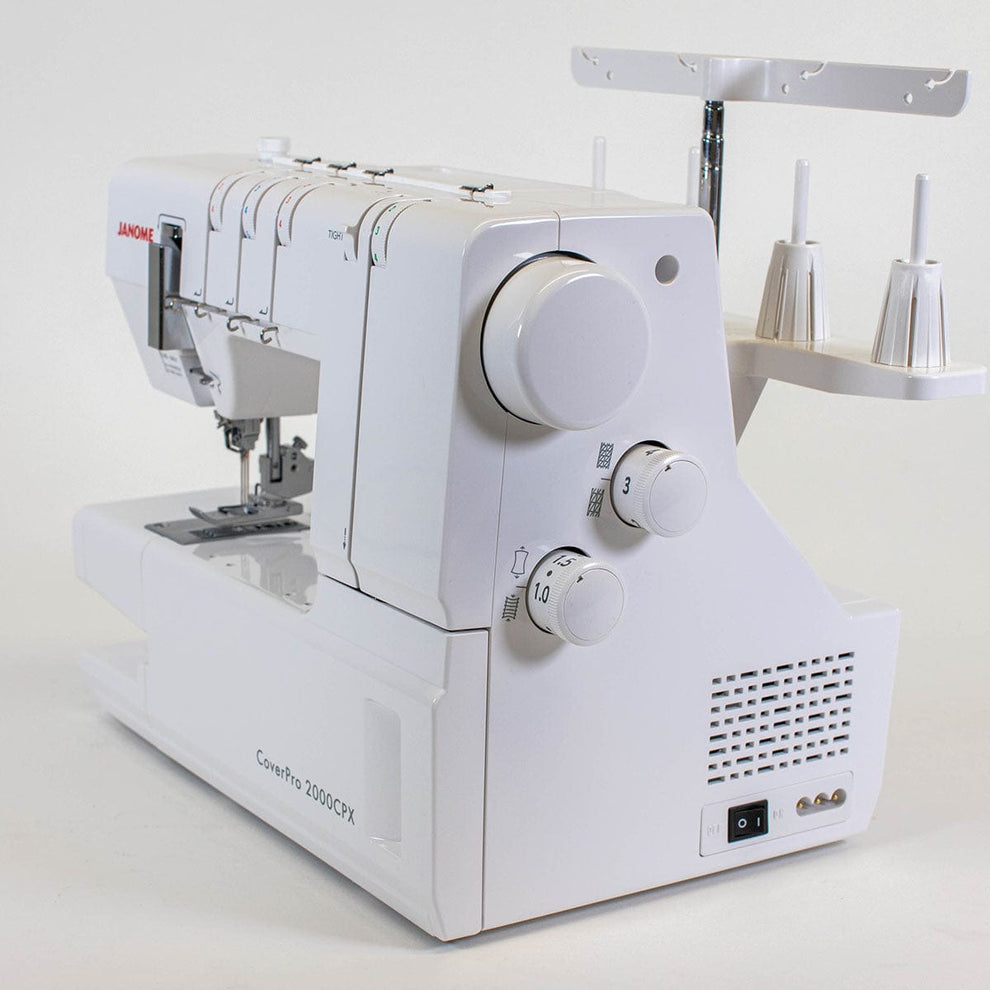 Janome Sewing Machines Janome CoverPro 2000CPX Coverstitch Machine + FREE Accessory Kit (worth £90)  - The Sewing Studio