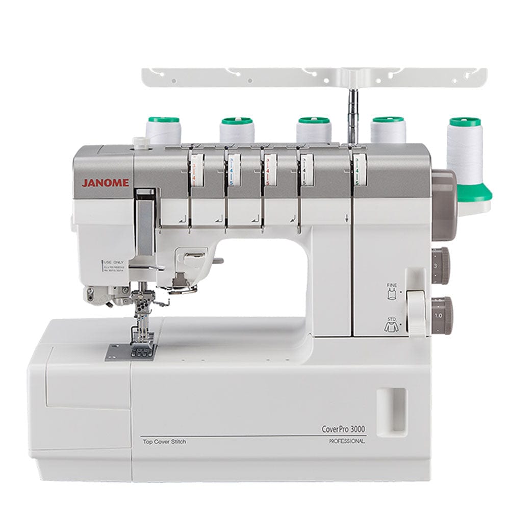 Janome Sewing Machines Janome CoverPro 3000 Professional Coverstitch Machine  - The Sewing Studio