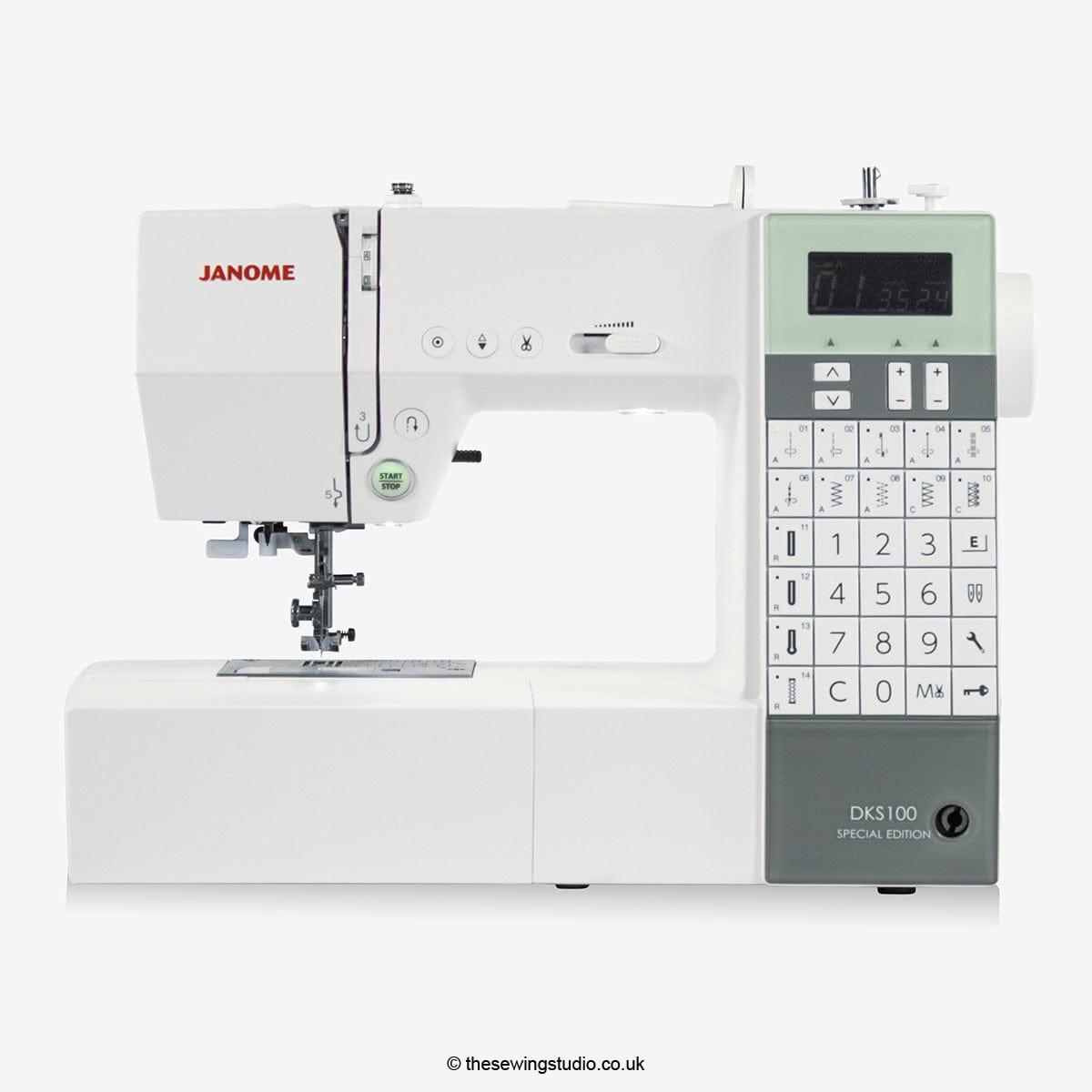 Janome Sewing Machines Janome DKS100 SE Sewing Machine + FREE Quilting Kit worth £142  - The Sewing Studio