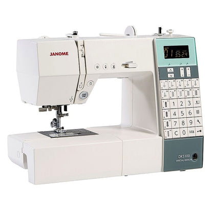 Janome Sewing Machines Janome DKS100 SE Sewing Machine + FREE Quilting Kit worth £142  - The Sewing Studio