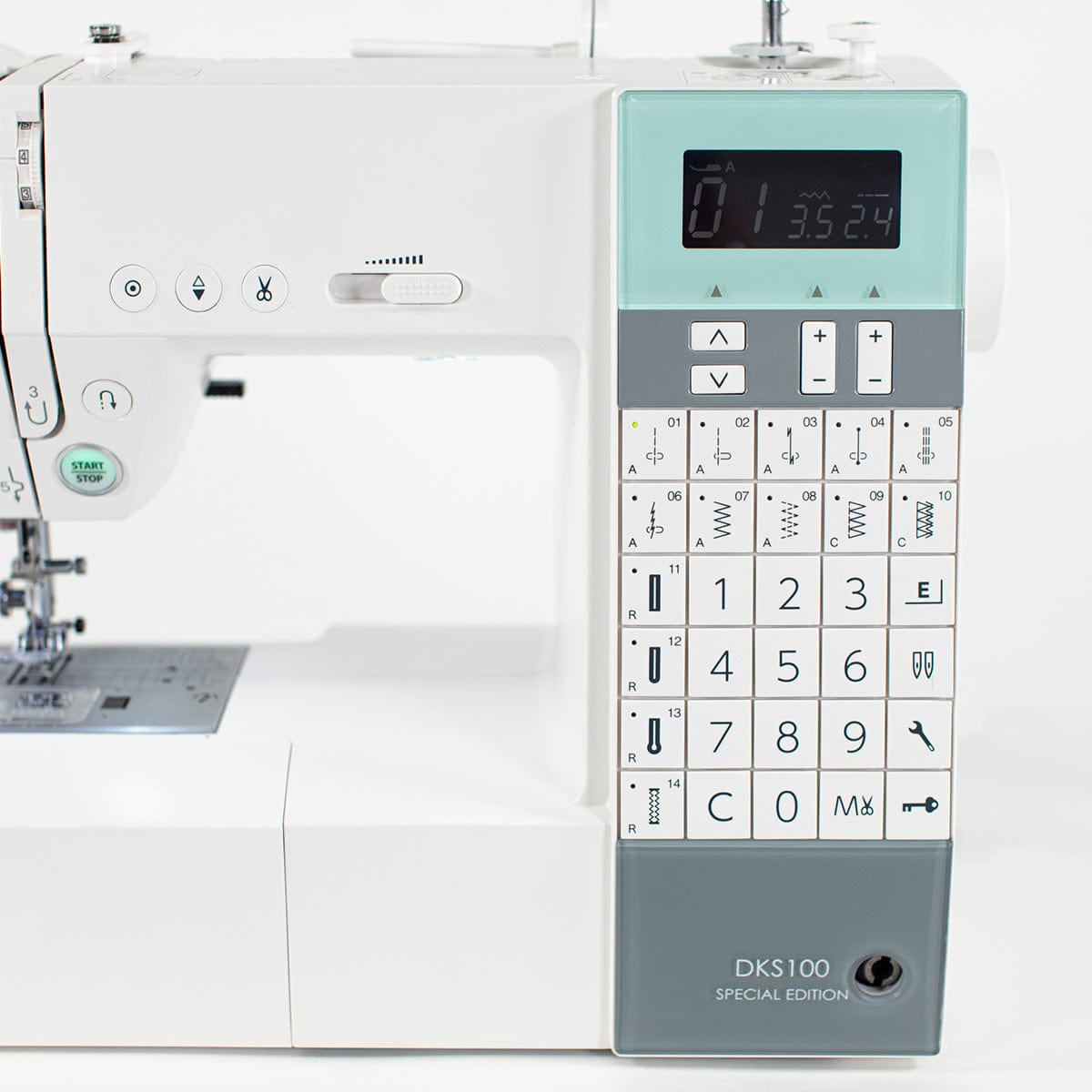 Janome Sewing Machines Janome DKS100 SE Sewing Machine + FREE Quilting Kit worth £142  - The Sewing Studio