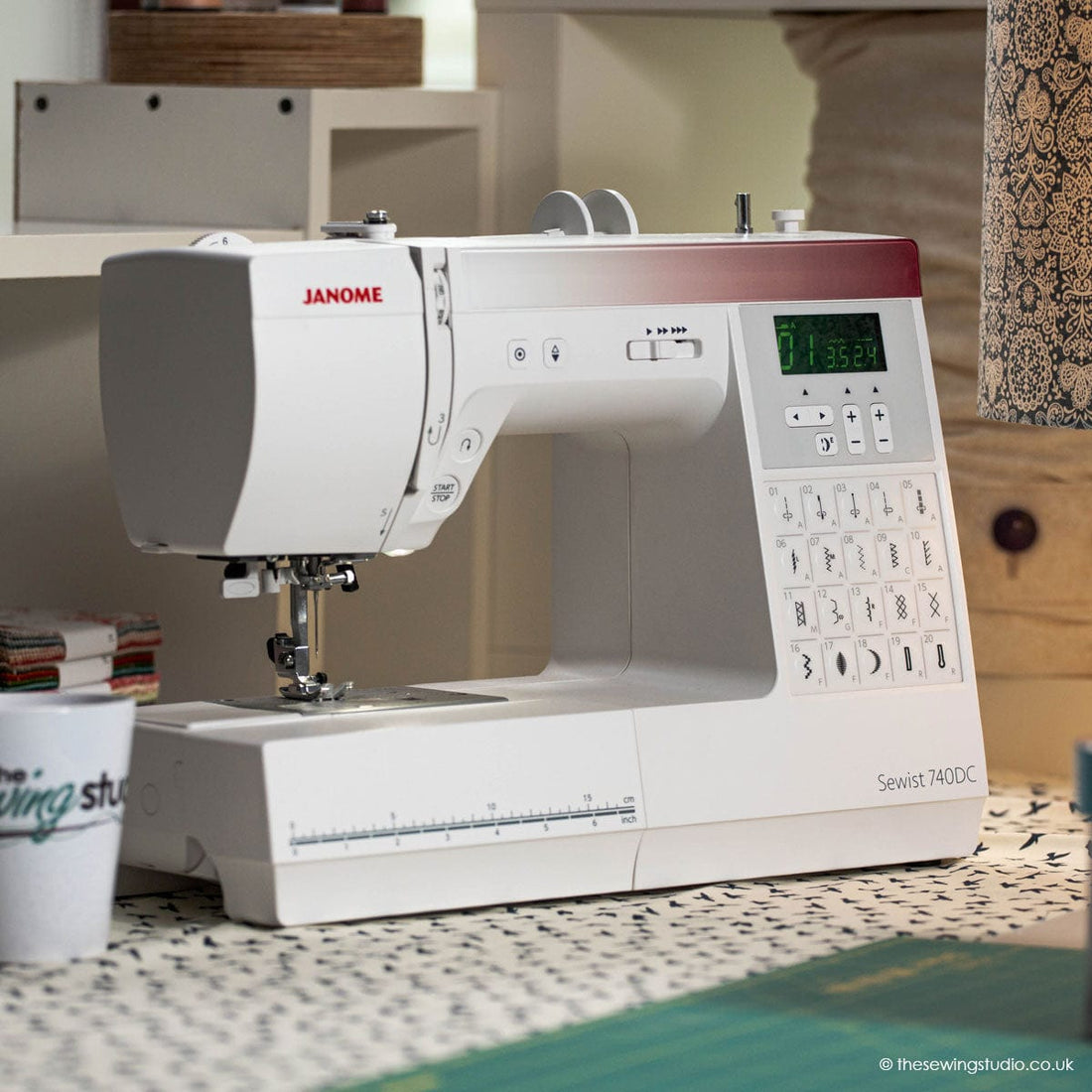 Janome Sewing Machines Janome Sewist 740DC Sewing Machine  - The Sewing Studio