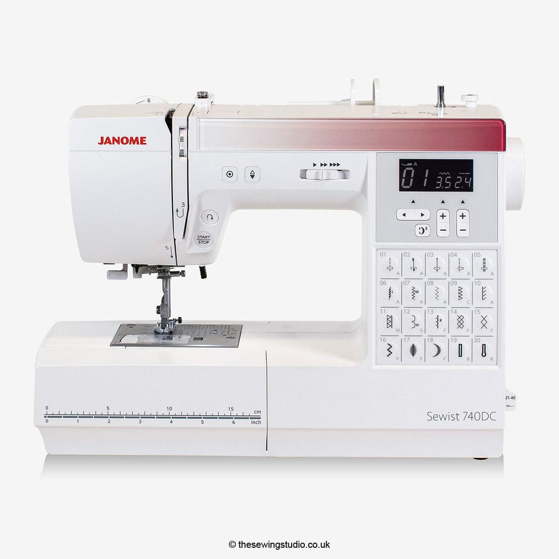 Janome Sewing Machines Janome Sewist 740DC Sewing Machine  - The Sewing Studio