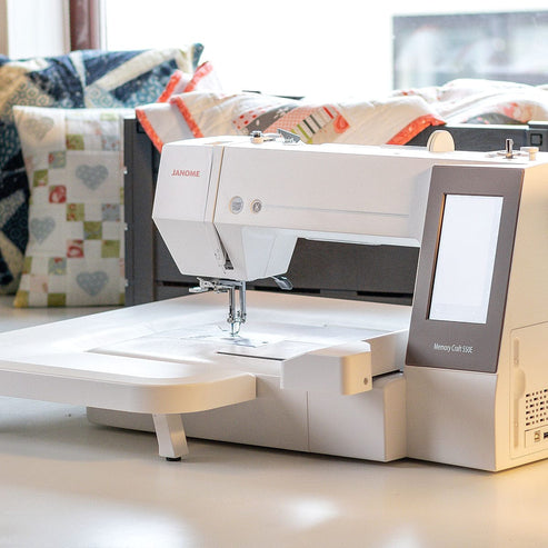 Janome Sewing Machines Open Box Janome Memory Craft 550E Embroidery Only Machine  - The Sewing Studio