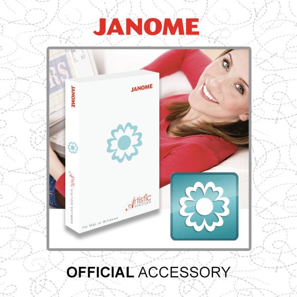 Janome Software Janome Artistic Digitizer Software Full 202423005  - The Sewing Studio