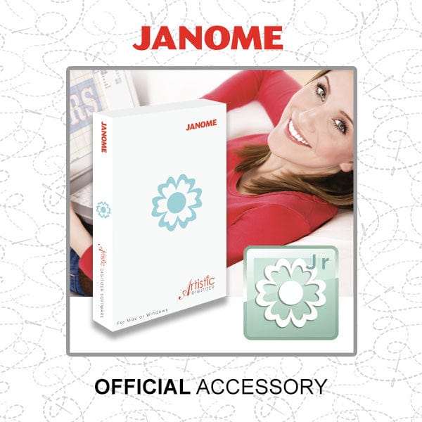 Janome Software Janome Artistic Digitizer Software Junior 202422004  - The Sewing Studio