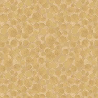 Lewis and Irene Fabric Lewis And Irene Bumbleberries Fabric Gold Metallic BB151  - The Sewing Studio for sale UK - The Sewing Studio