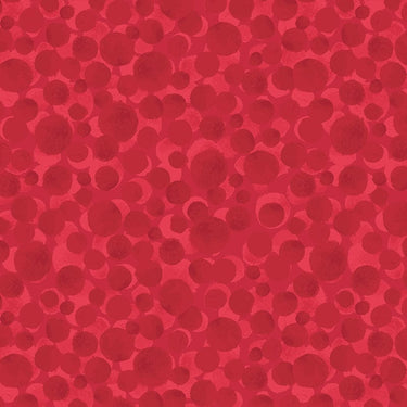 Lewis and Irene Fabric Lewis And Irene Bumbleberries Fabric Red Pearl BB189  - The Sewing Studio for sale UK - The Sewing Studio