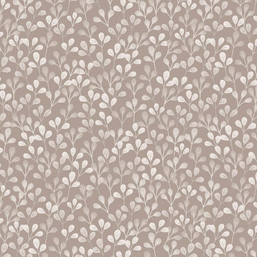 Lewis and Irene Fabric Lewis And Irene Shinrin Yoku Fabric Leaves On Warm Stone A642.1