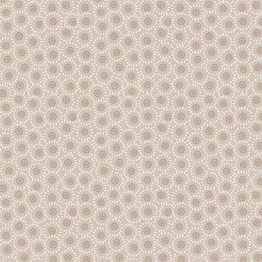 Lewis and Irene Fabric Lewis And Irene Shinrin Yoku Fabric Small Flower On Warm Natural A640.1