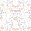 Lewis And Irene Heart Of Summer Fabric Floral Gathering On White  CC1-1