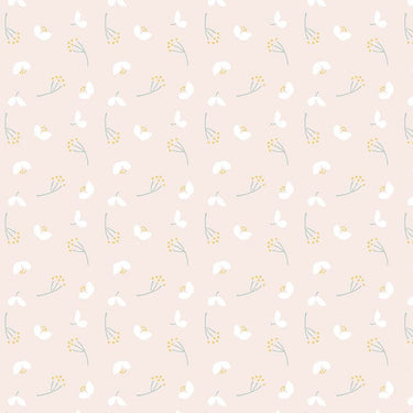 Lewis And Irene Heart Of Summer Fabric Petal Play On Light Blush Pink CC4-2