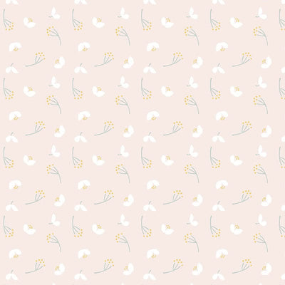 Lewis And Irene Heart Of Summer Fabric Petal Play On Light Blush Pink CC4-2