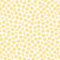 Lewis And Irene On The Lake Fabric Yellow Lillies On Cream A628-1