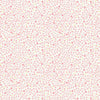 Lewis And Irene Spring Treats Fabric Mini Heart Floral Pink On Cream A589-1