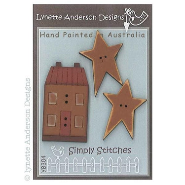 Lynette Anderson Buttons Lynette Anderson Designs Simply Stitches Button Pack  - The Sewing Studio for sale UK - The Sewing Studio